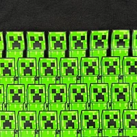 Minecraft Boys Creeper Stockpile Short Sleeve T-Shirt