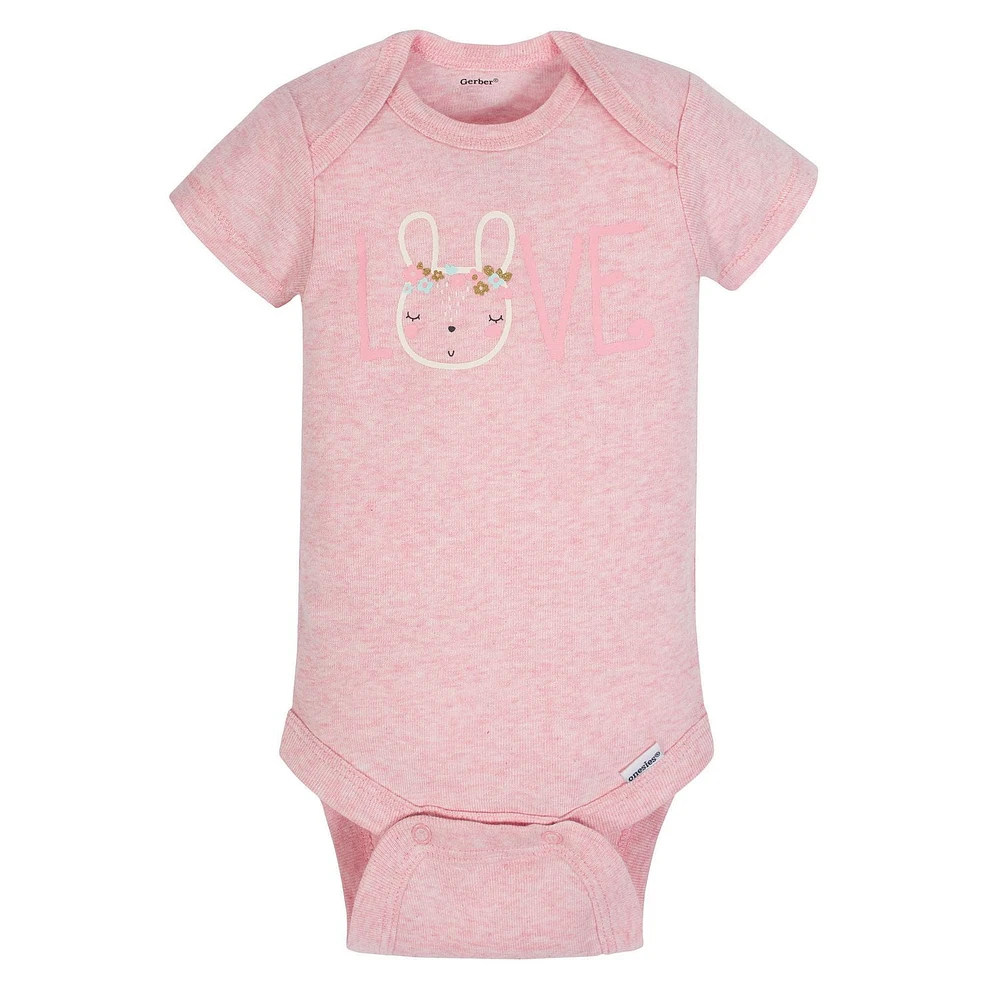 Gerber® Petites filles Ensemble de 3 pièces biologique- Rose