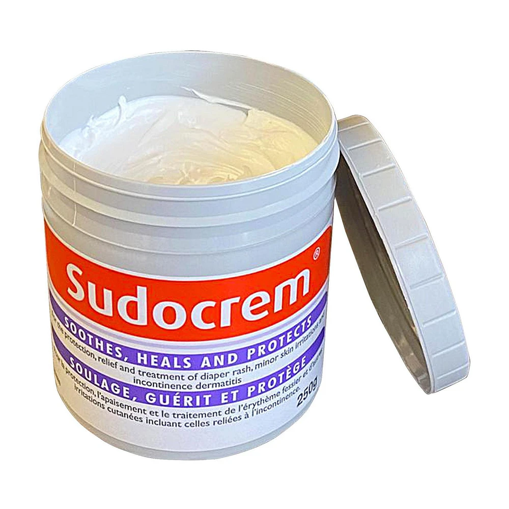 Sudocrem® Healing Cream - 250 g Tub - Diaper Rash | Minor Skin Irritations | Incontinence Dermatitis Cream, Recommended by pediatricians, dermatologists