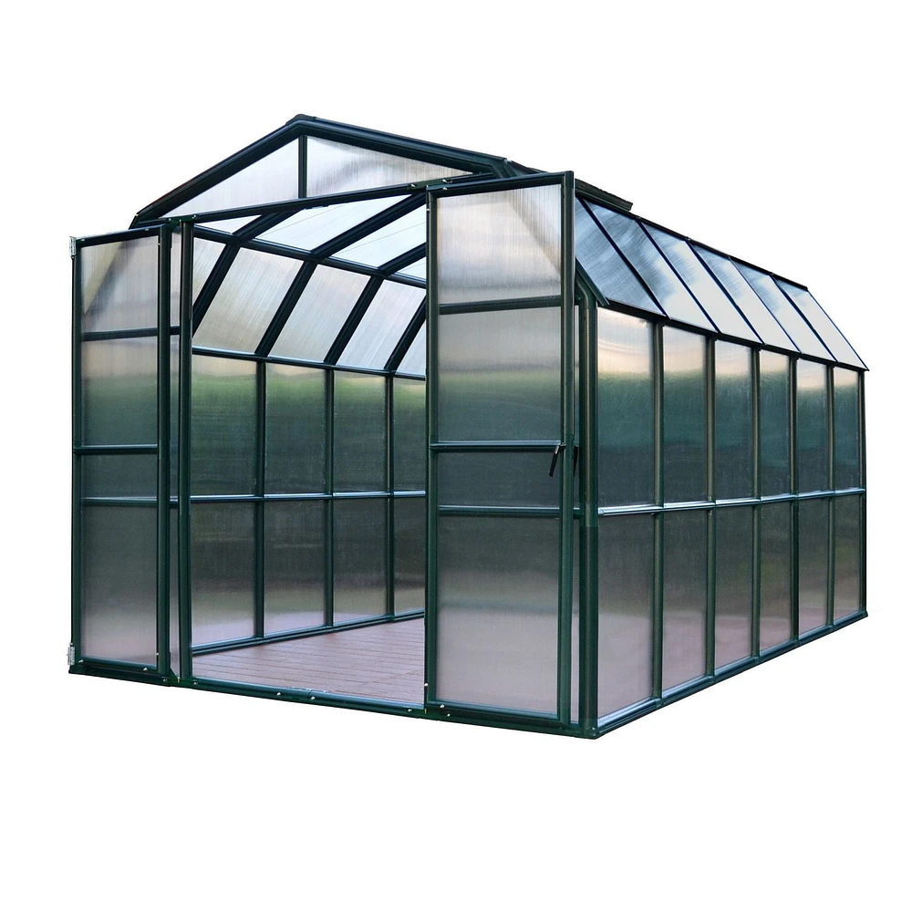 Rion 8 ft. X 12 ft. Prestige Greenhouse