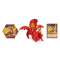 Bakugan Evolutions Deka, Blitz Fox, Jumbo Collectible Transforming Action Figure and Trading Card, Kids Toys for Boys, Ages 6 and Up