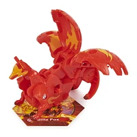 Bakugan Evolutions Deka, Blitz Fox, Jumbo Collectible Transforming Action Figure and Trading Card, Kids Toys for Boys, Ages 6 and Up