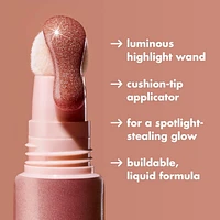 e.l.f. Cosmetics Tube Beaute Illuminateur Halo Glow Highlight avec applicateur à embout tampon, 10 mL