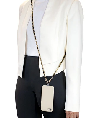 Crossbody cell phone lanyard