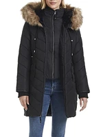 George Women's Full-Zip Quilted Jacket