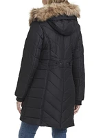 George Women's Full-Zip Quilted Jacket