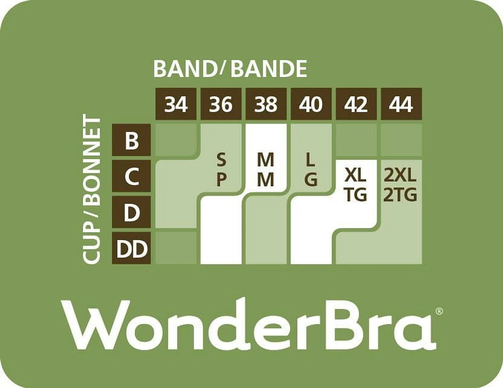 WonderBra Eco Pure Soutien-gorge Essentiel sans Armature Vetements fait a partir de fibers recyclees
