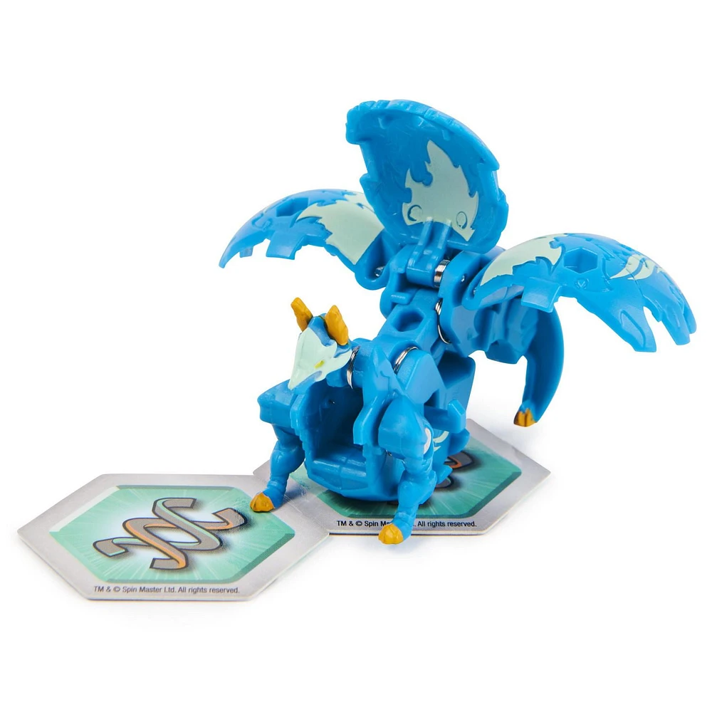 Bakugan Evolutions, Blitz Fox, Figurine articulée de 5,1 cm et carte à collectionner, jouets pour garçons à partir de 6 ans