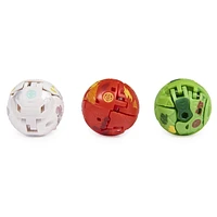 Bakugan Evolutions Starter Pack 3-Pack, Gillator Ultra with Wrath and Warrior Whale, Collectible Action Figures, Ages 6 and Up