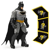 Batman 4-inch Action Figure with 3 Mystery Accessories, for Kids Aged 3 and up