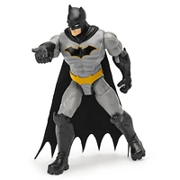 Batman 4-inch Action Figure with 3 Mystery Accessories, for Kids Aged 3 and up