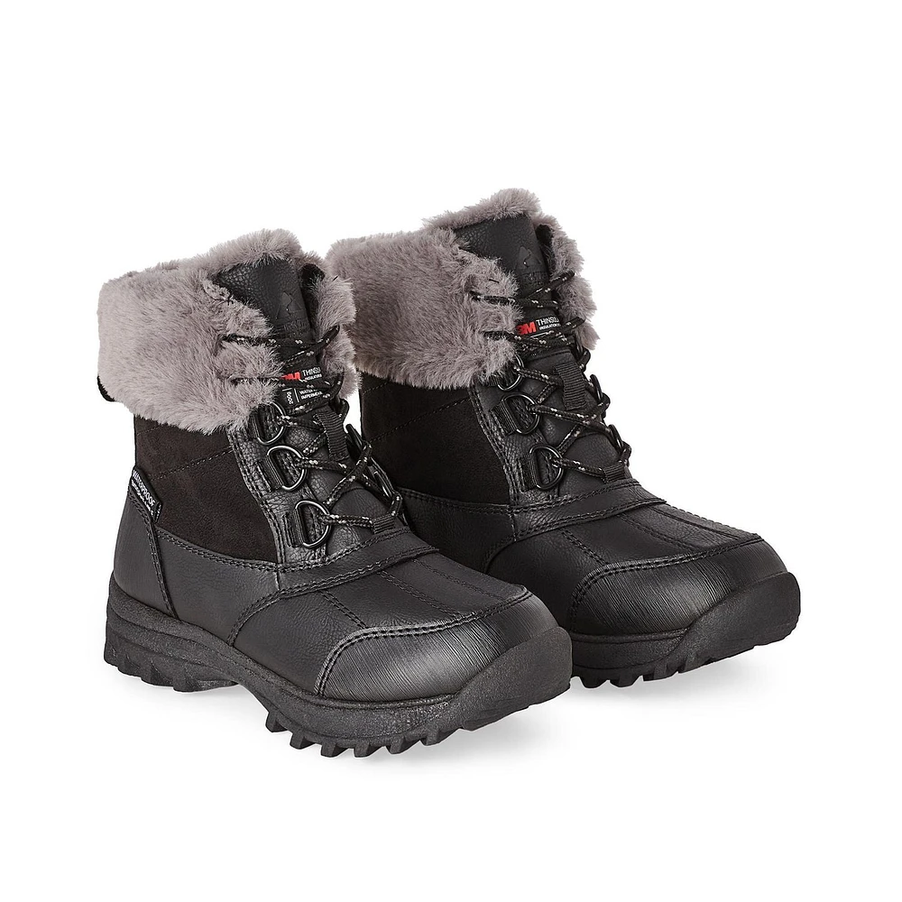 Bottes d’hiver lacées Ozark Trail pour femmes Pointures 6-10