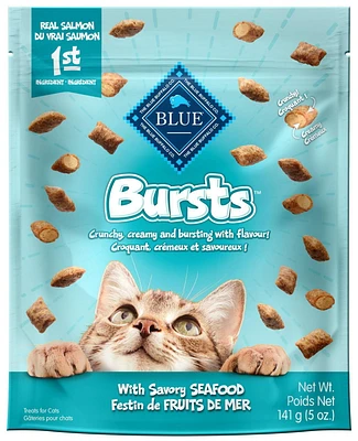 BLUE Bursts Gâteries pour chats festin de fruits de mer 141g