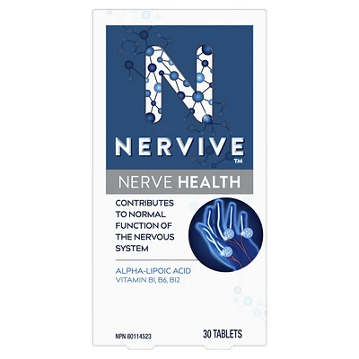 Nervive Santé des nerfs 30 unités