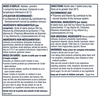 Nervive Santé des nerfs 30 unités