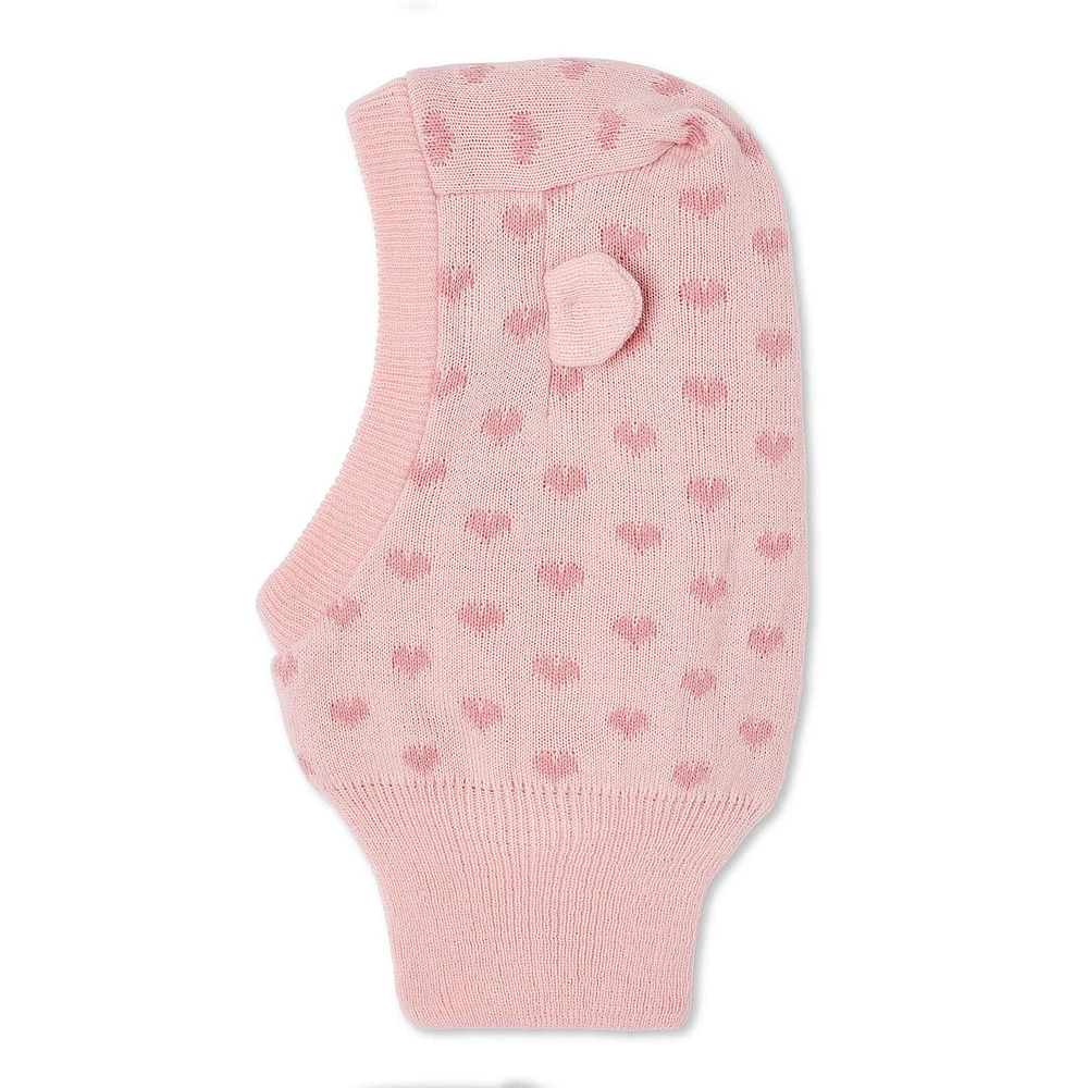 George Baby Girls' Acrylic Balaclava, Sizes 12-24 months