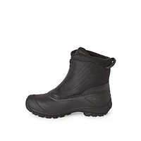 Ozark Trail Men's Zip Front Winter Boots, Sizes 7-13