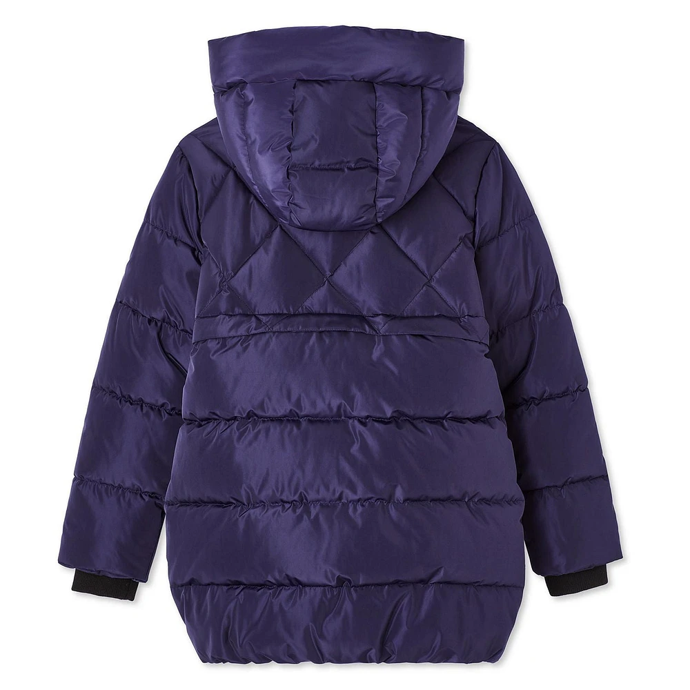 Justice Girls' Quilted Parka