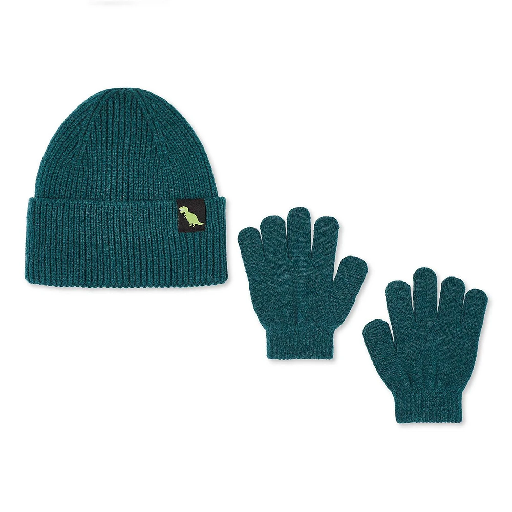 George Toddler Boys' Toque and Gloves 2-Piece Set