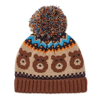 Tuque avec motif d’ours George pour bébés garçons