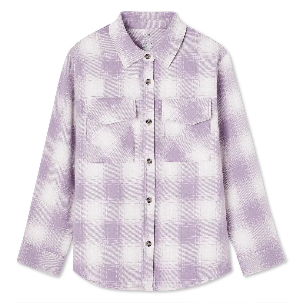 George Girls' Flannel Shacket