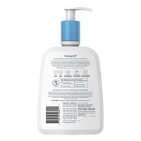 Cetaphil Hydrating Cream-to-Foam Cleanser, 473ml | Hydrating Face Wash with Niacinamide, Amino Acid and Prebiotic Aloe | Ideal for Dry to Normal, Sensitive Skin | Paraben and Fragrance-Free | Dermatologist Recommended ​, 473ml