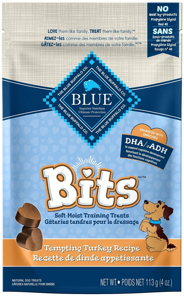 BLUE Bits Tempting Turkey Soft-Moist Dog Treat, 113g