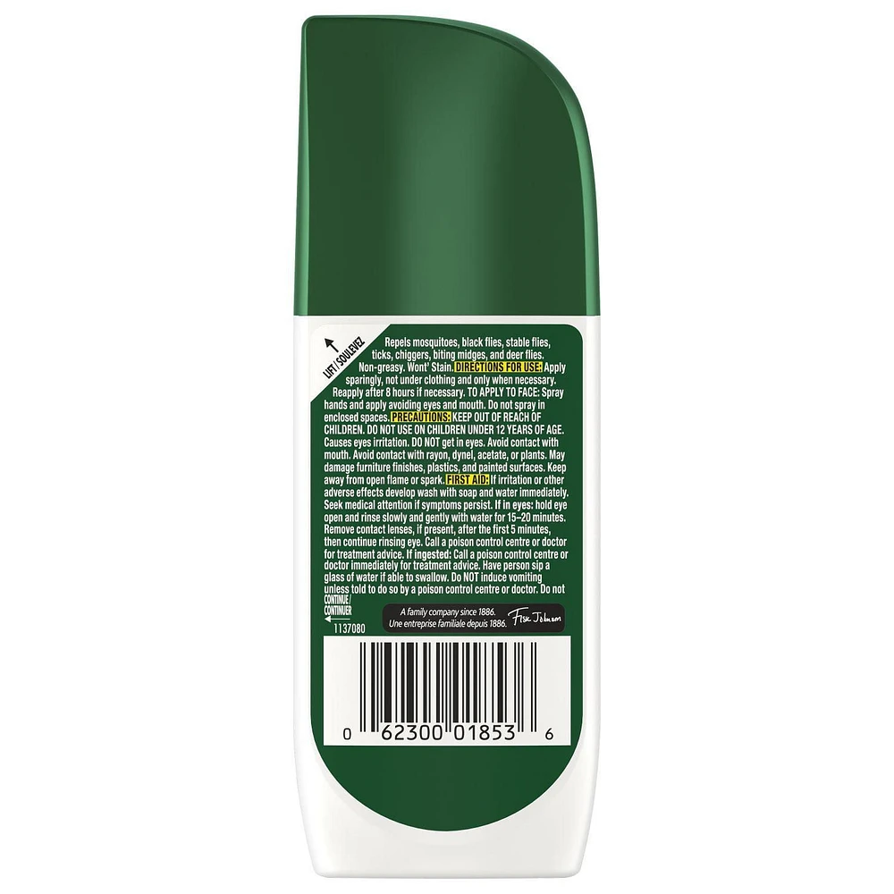 OFF! Deep Woods 25% Deet Insect Repellent Pump Spray, 100 mL