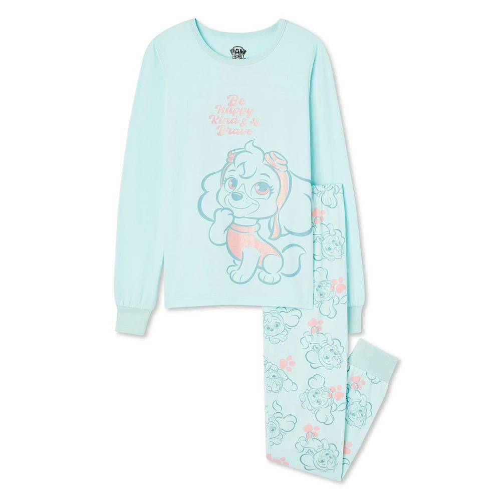 Paw Patrol Girls' Pajama 2-Piece Set