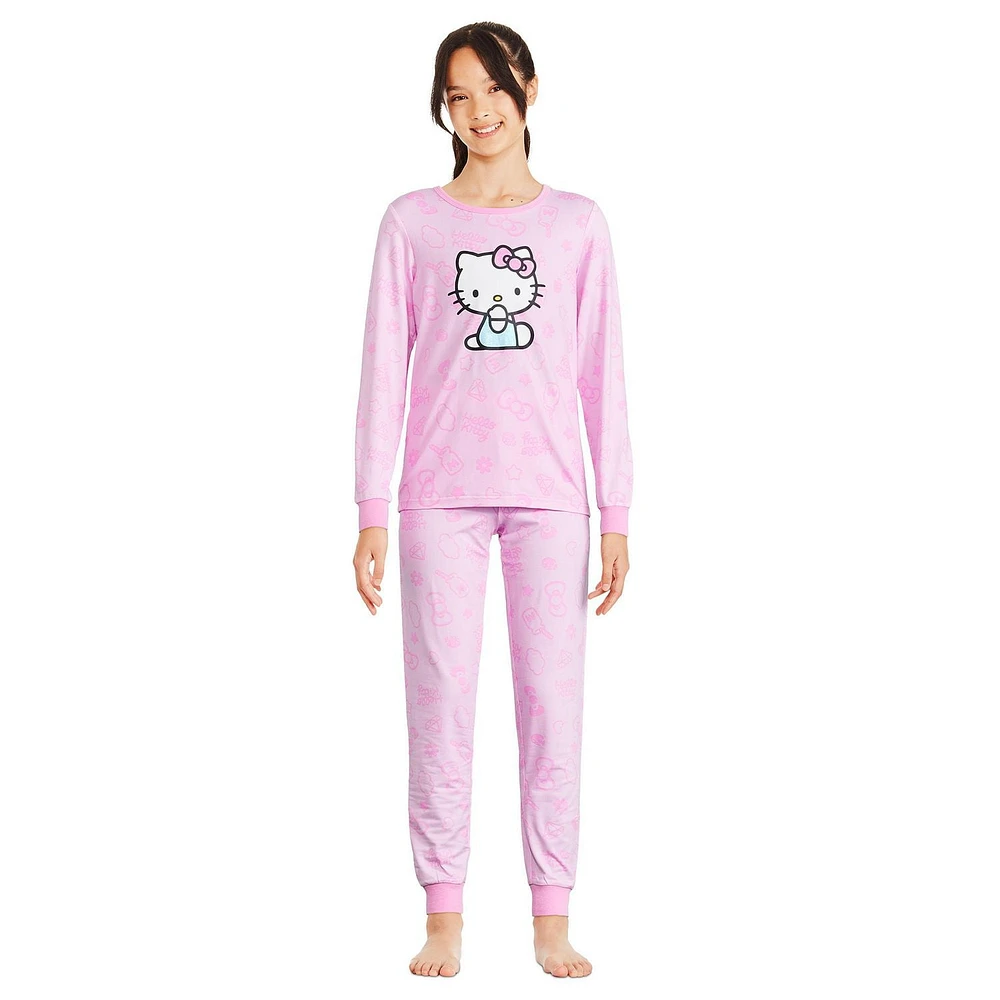 Hello Kitty Girls' Pajama 2-Piece Set