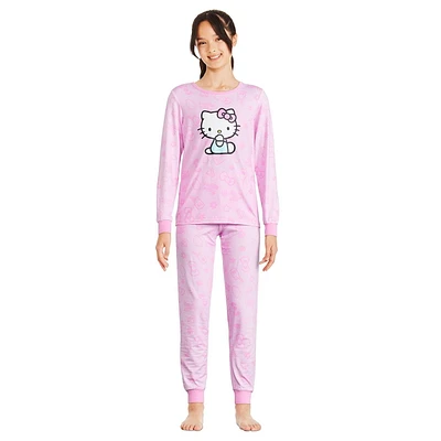 Hello Kitty Girls' Pajama 2-Piece Set