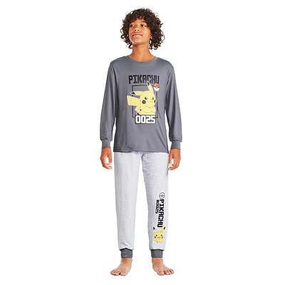 Pokemon Boys' Pajama 2-Piece Set