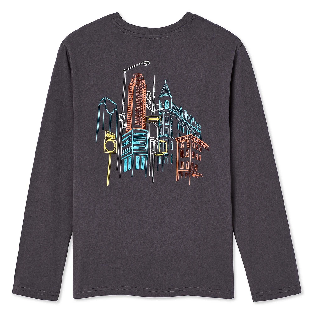 T-shirt à manches longues George pour garçons