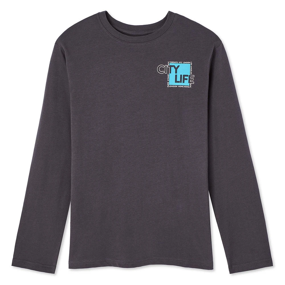 George Boys' Long Sleeve Tee