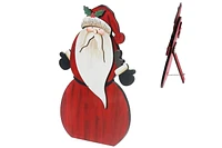 Wooden Santa Stand Decor