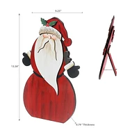 Wooden Santa Stand Decor