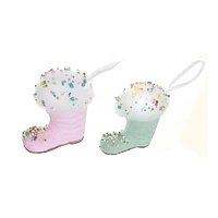 Snow Boot Ornament - Set of 12