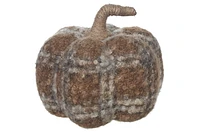 Plaid Fleece Pumpkin Large