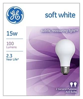 GE Lighting Canada Ge Soft White 15W A15