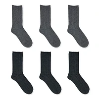 Secret® chaussettes de femmes 6pr Pointures 6 à 10