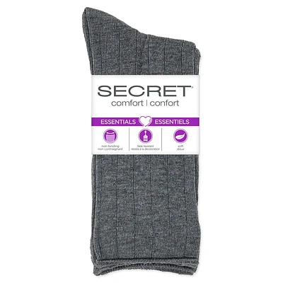 Secret® chaussettes de femmes 6pr Pointures 6 à 10