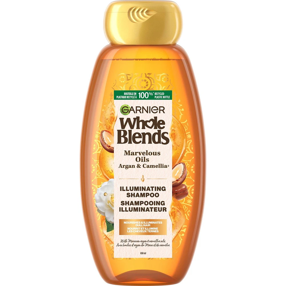 Garnier Whole Blends Marvelous Shampoo, 650 mL