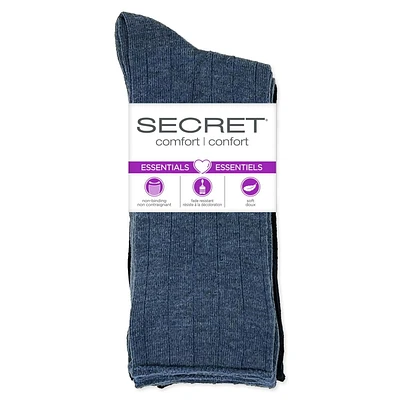 Secret® chaussettes de femmes 6pr Pointures 6 à 10