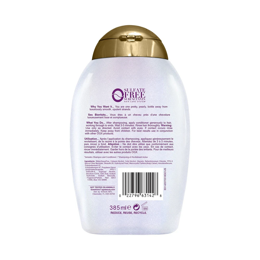 OGX® Smoothing + Liquid Pearl Conditioner