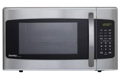 Danby DMW111KSSDD 1.1 cu. ft. Countertop Microwave in Stainless Steel