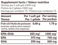 Nature's Way NutraSea Omega 3 Liquid Soft Gels