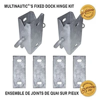 MULTINAUTIC Stationary Dock Hinge Kit