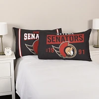 NHL Ottawa Senators Set of 2 Pillowcases (20”x30”) by Nemcor