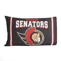 NHL Ottawa Senators Set of 2 Pillowcases (20”x30”) by Nemcor