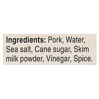 Saucisses de porc à déjeuner naturelles entièrement cuites Maple Leaf 300 g